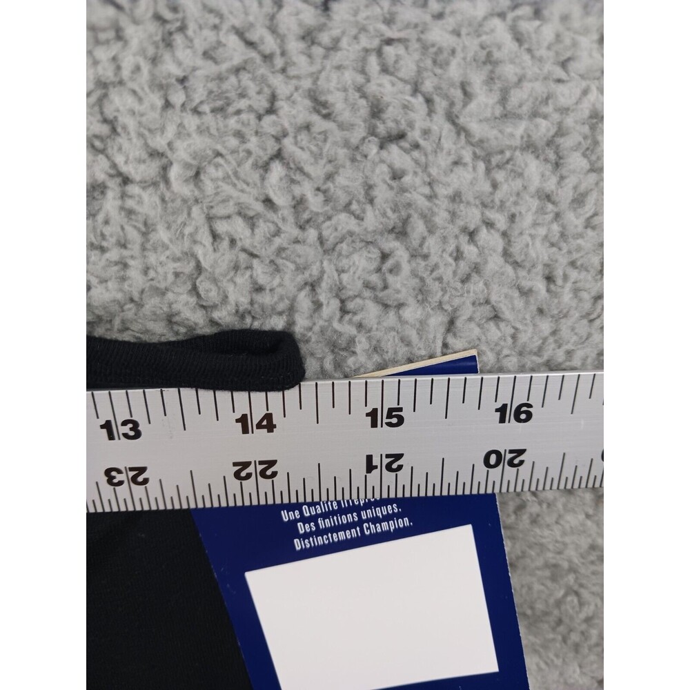 CHAMPION WOMEN'S SIZE MEDIUM BLACK ONE SHOULDER LOGO CROP TOP - Picture 13 of 13